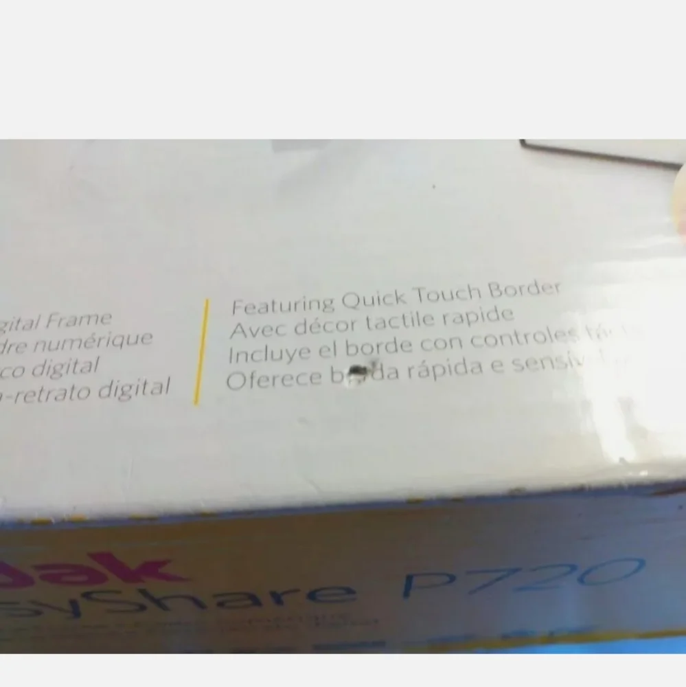 Kodak EasyShare P720 Digital Photo Frame 7” Display • Tested • Box Included